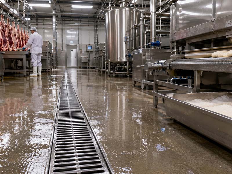 Gde se najčešće koriste odvodni kanali i zašto su neophodni u industriji hrane i pića
