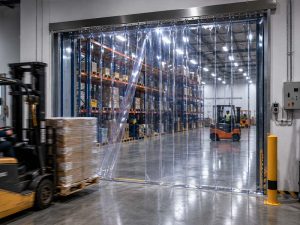 5 razloga zašto su PVC zavese bolja opcija od klasičnih vrata u industriji