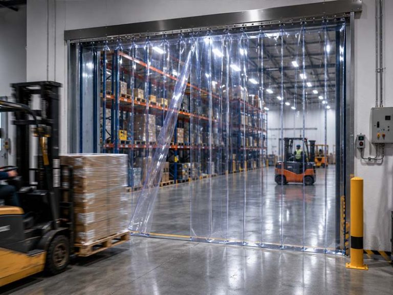 5 razloga zašto su PVC zavese bolja opcija od klasičnih vrata u industriji